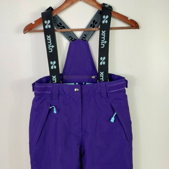 XMTN Girls Snow Pants Purple Size 12 - Picture 2 of 8